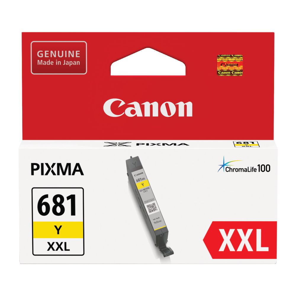 Canon CLI-681XXL Ink Cartridge Yellow