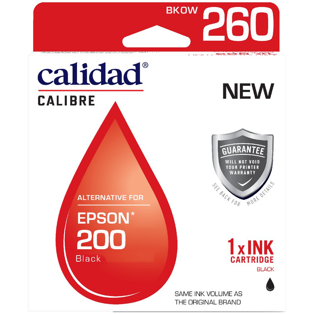 Calidad Alternate Epson 200 Ink Cartridge Black