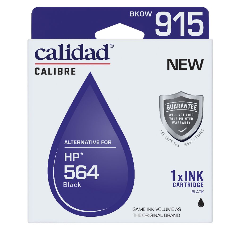 Calidad Alternative HP 564 Ink Cartridge Black