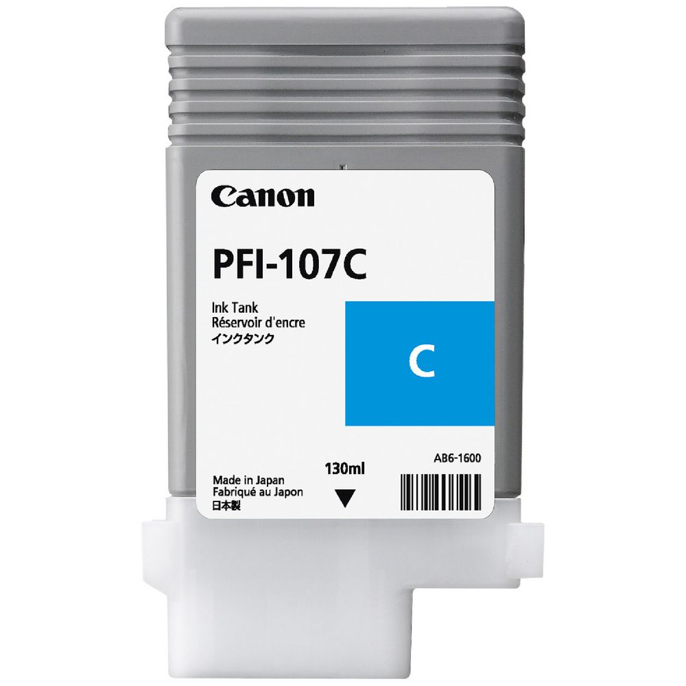 Canon PFI-107C Ink Cartridge Cyan