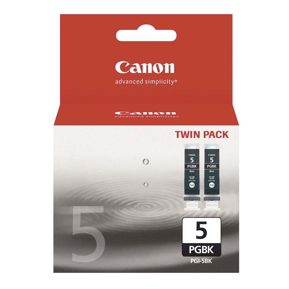 Canon PGI-5 Ink Cartridge Black Twin Pack