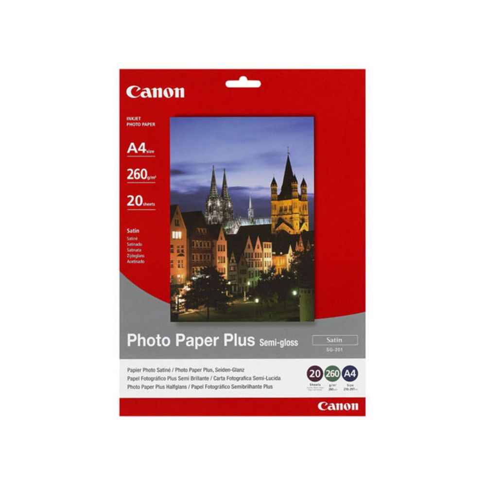 Canon A4 Semi-Gloss Photo Paper 20 Pack