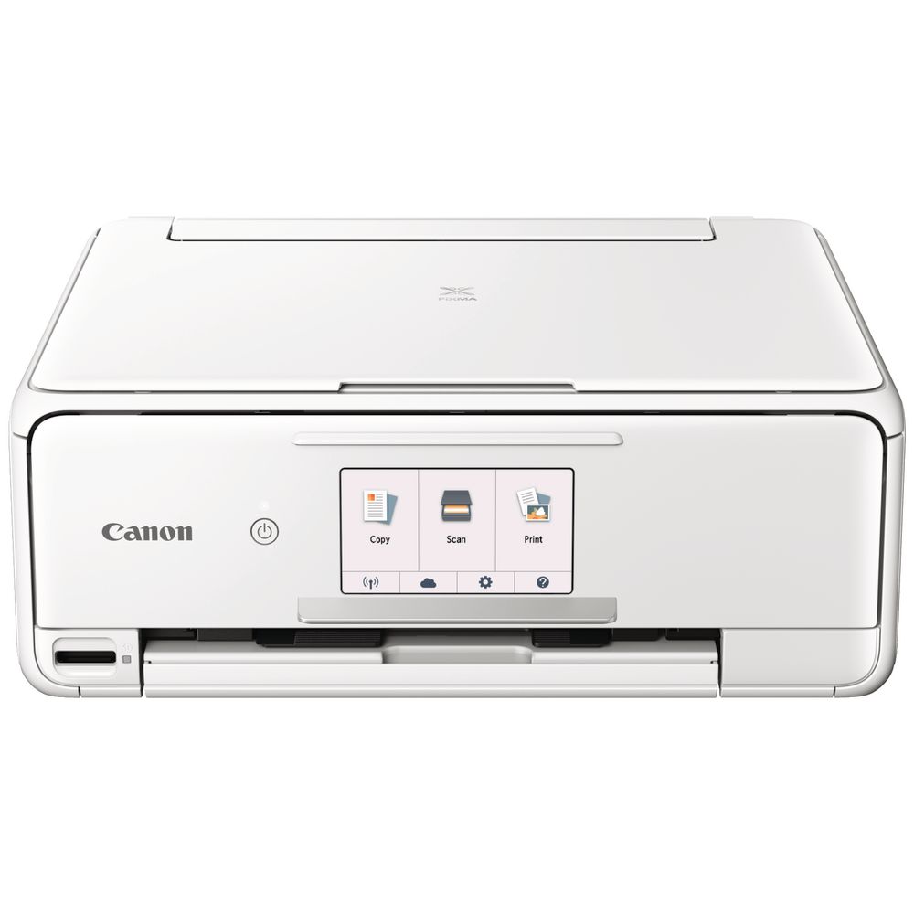 Canon PIXMA HOME Wireless Inkjet MFC Printer White TS8160W