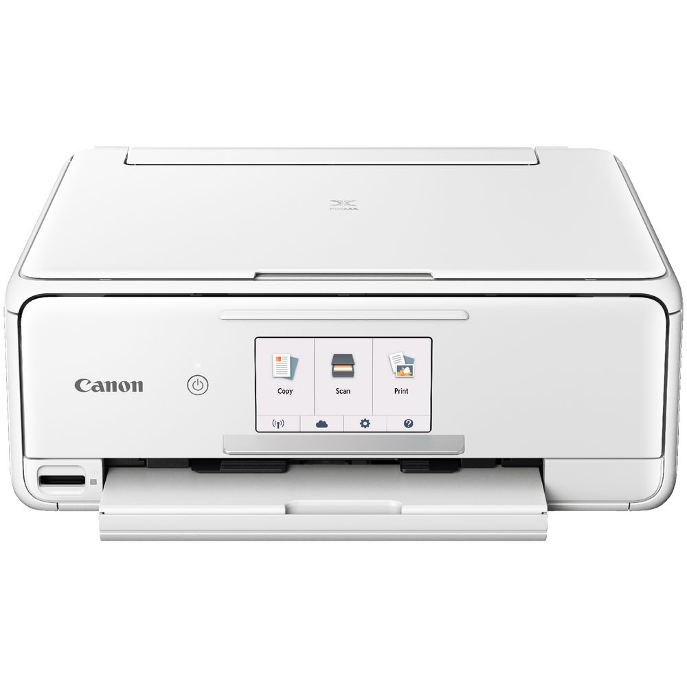 Canon PIXMA HOME Wireless Inkjet MFC Printer White TS8160W