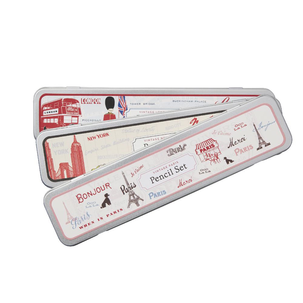 Cavallini Pencils Vintage London 10 Pack