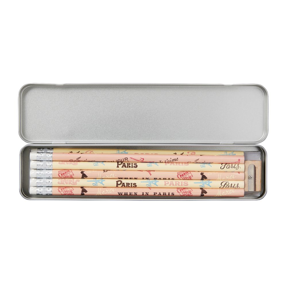 Cavallini Pencils Vintage Paris 10 Pack