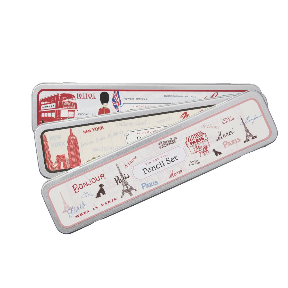 Cavallini Pencils Vintage Paris 10 Pack