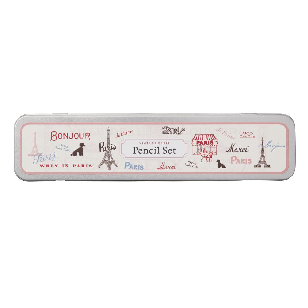 Cavallini Pencils Vintage Paris 10 Pack