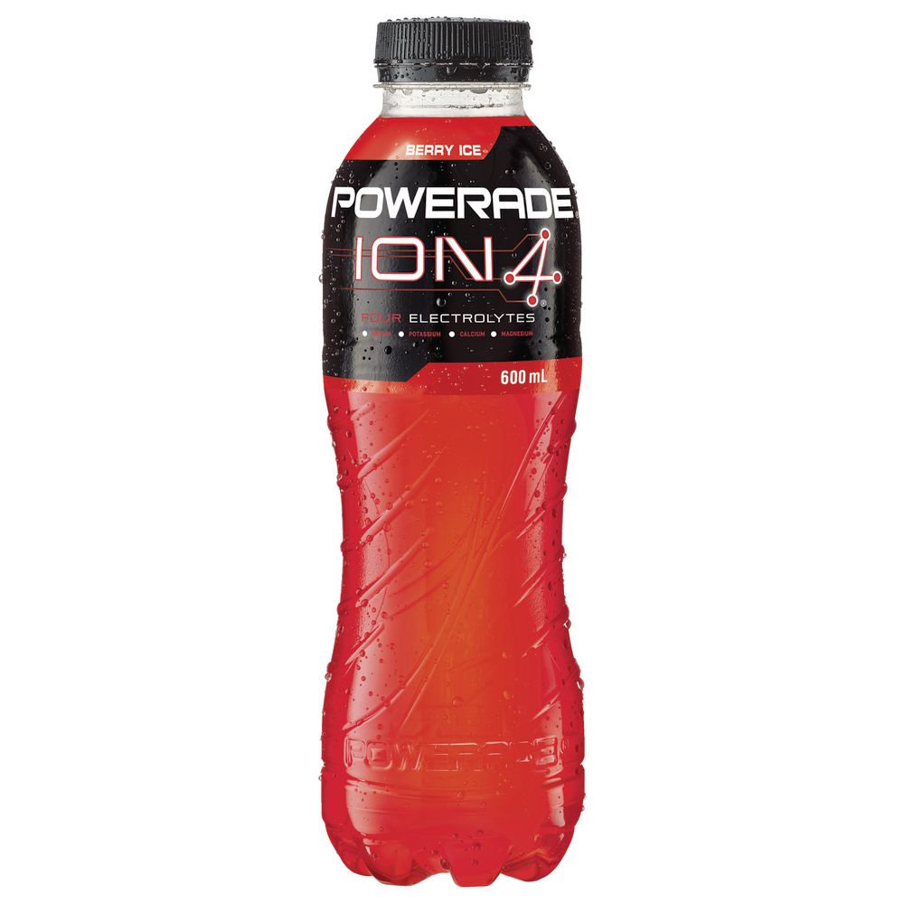Powerade Isotonic Berry Ice 600mL 12 Pack