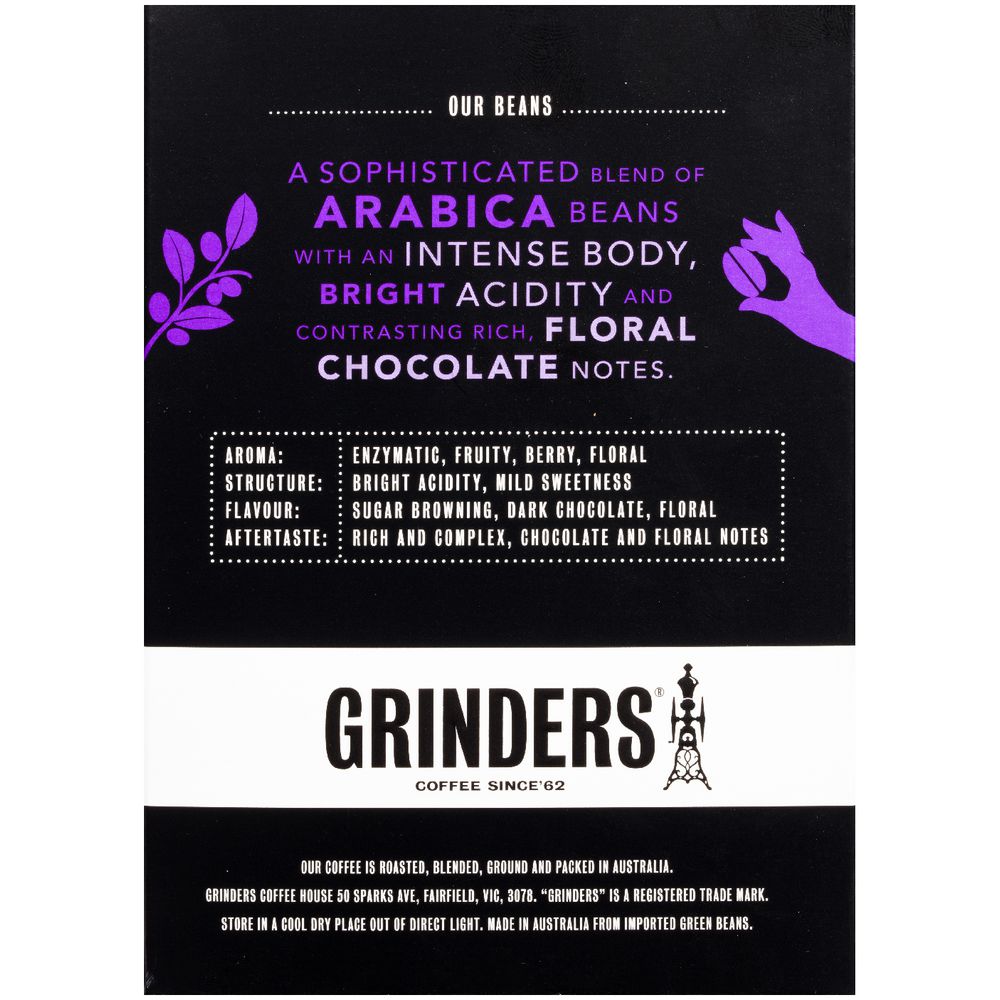 Grinders Arabica Capsules 5.2g 10 Pack