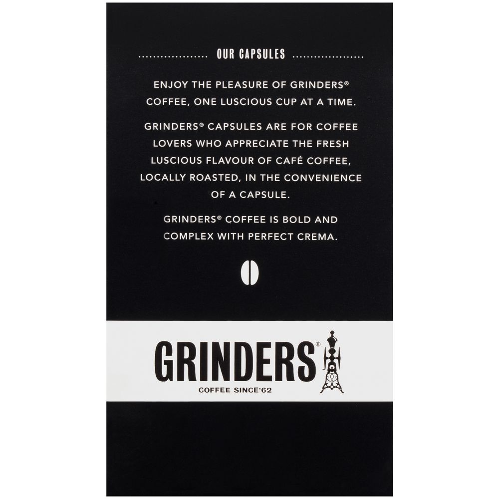 Grinders Arabica Capsules 5.2g 10 Pack