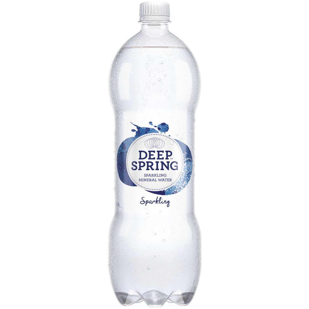 Deep Spring Natural Sparkling Water 1.25L