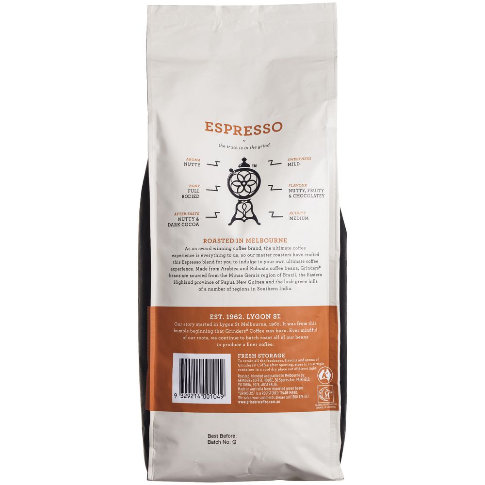 Grinders Espresso Beans 1kg