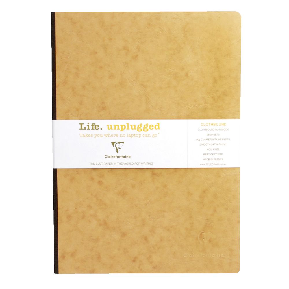 Clairefontaine Essentials A4 Notebook Tobacco