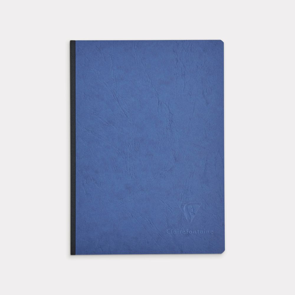 Clairefontaine A5 Clothbound Ruled Notebook Blue