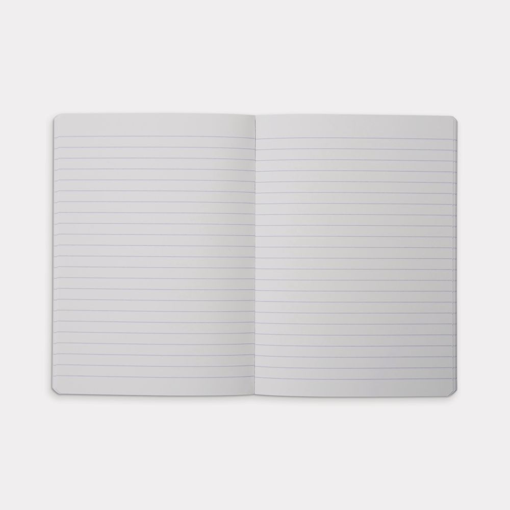 Clairefontaine A5 Clothbound Ruled Notebook Blue