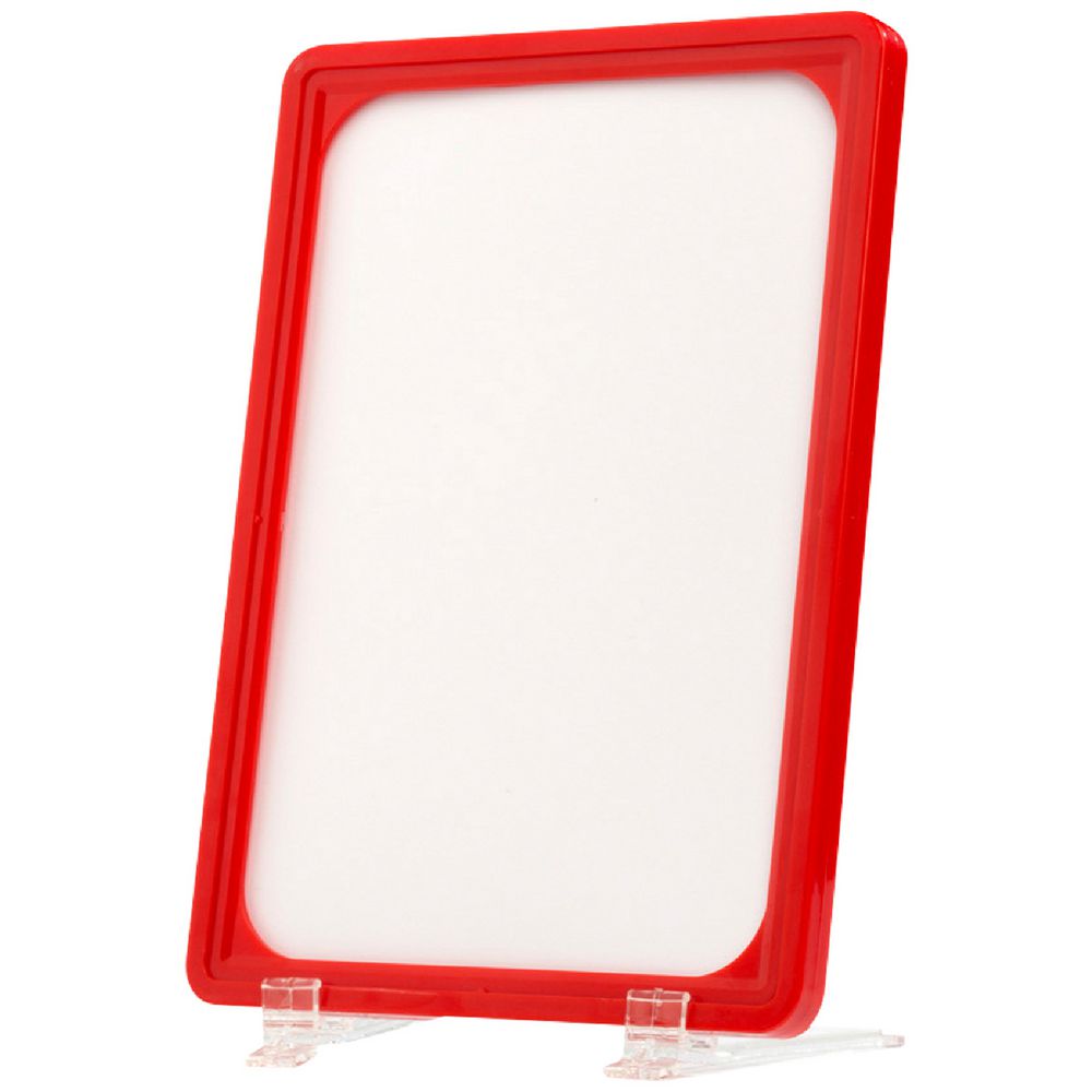 Meto A5 Signage Frames Red 2 Pack