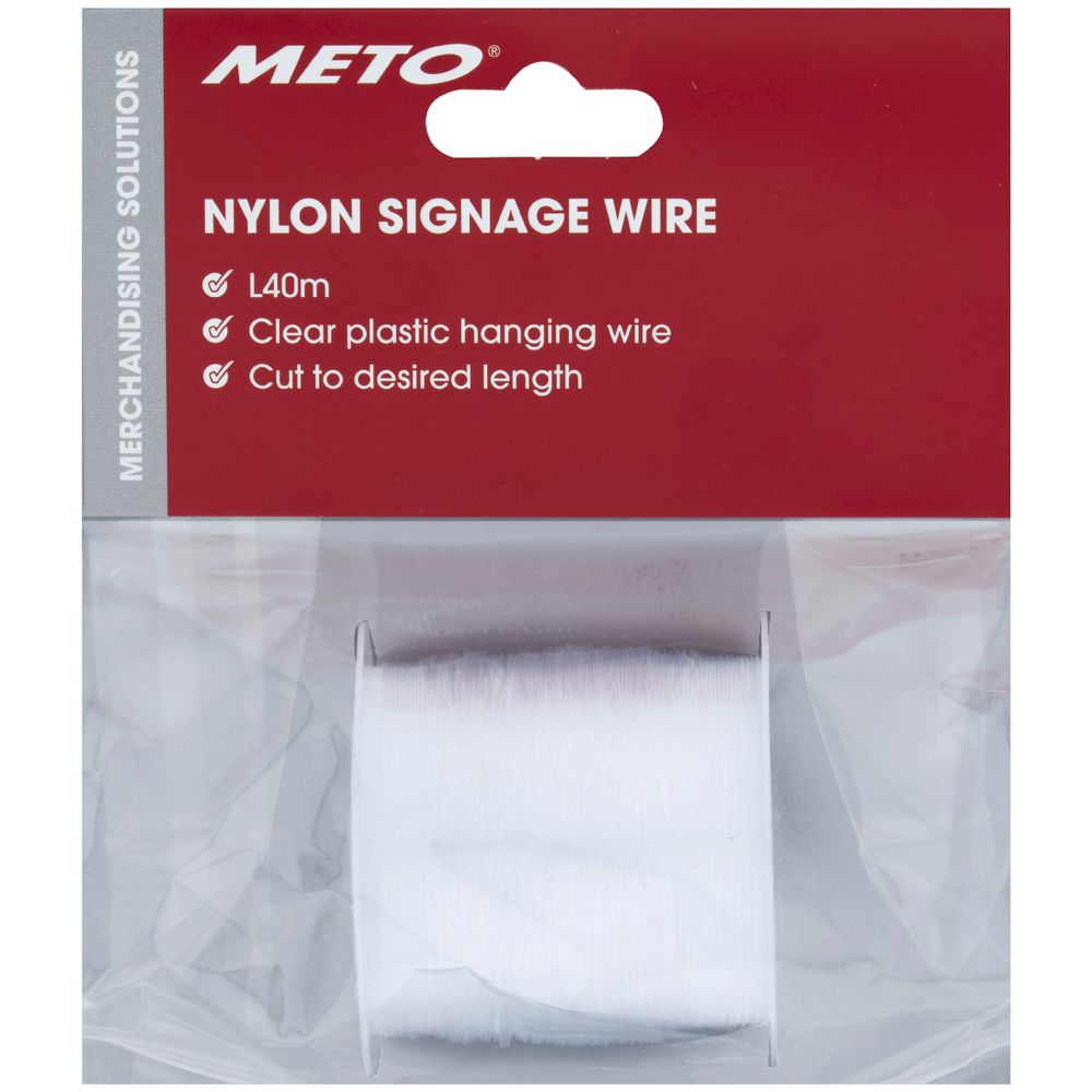 Meto Nylon Sign Wire 40m