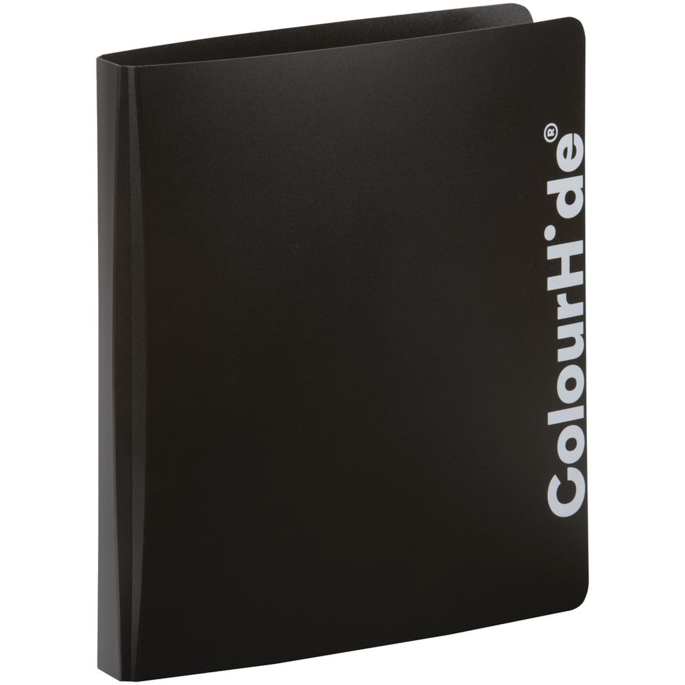 ColourHide Binder A4 2 D-Ring Black