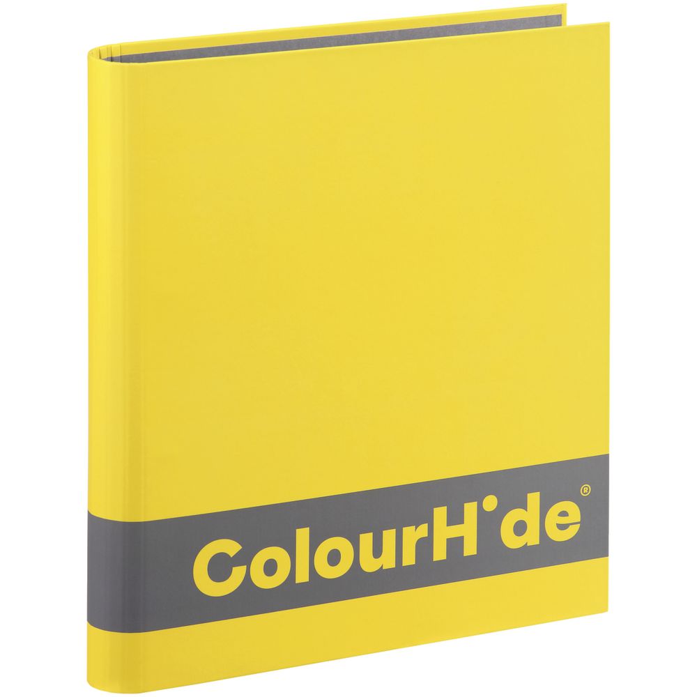 ColourHide A4 Silky Touch Binder 25mm Yellow