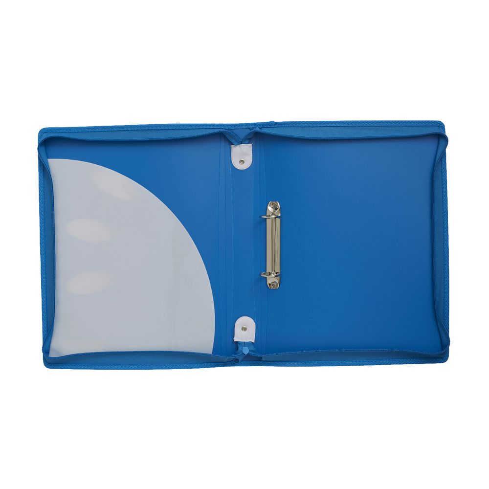 ColourHide My Zipper Binder A4 2 D-Ring 25mm Blue