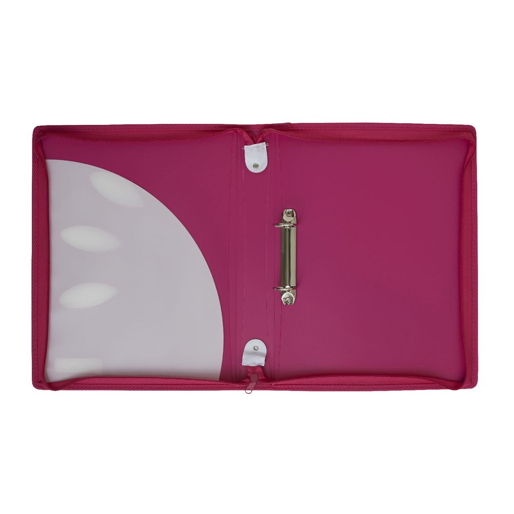 ColourHide My Zipper Binder A4 2 D-Ring 25mm Pink