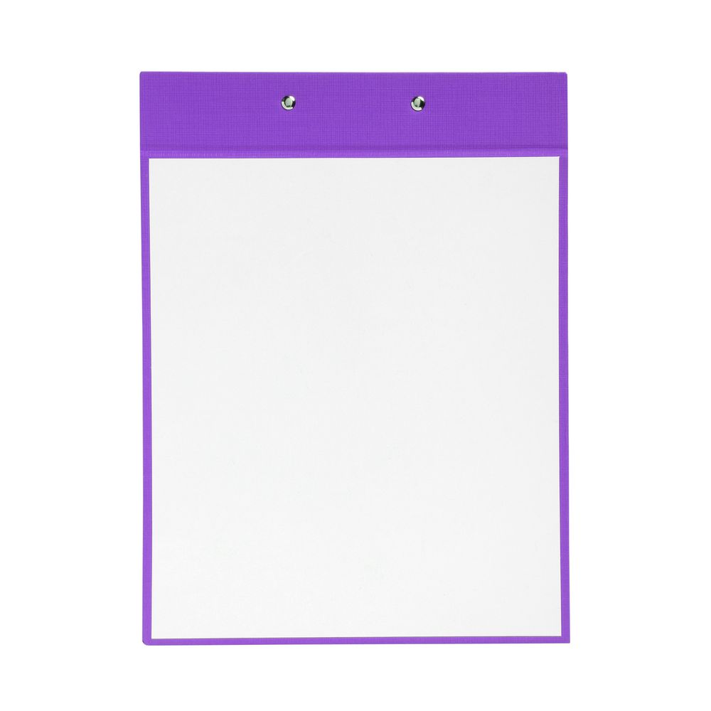 ColourHide My Stand Up Clipboard Whiteboard A4 Purple
