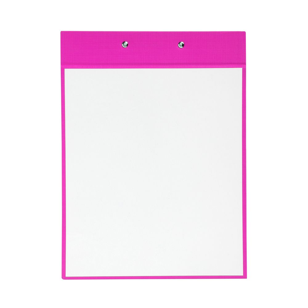 ColourHide My Stand Up Clipboard Whiteboard A4 Pink