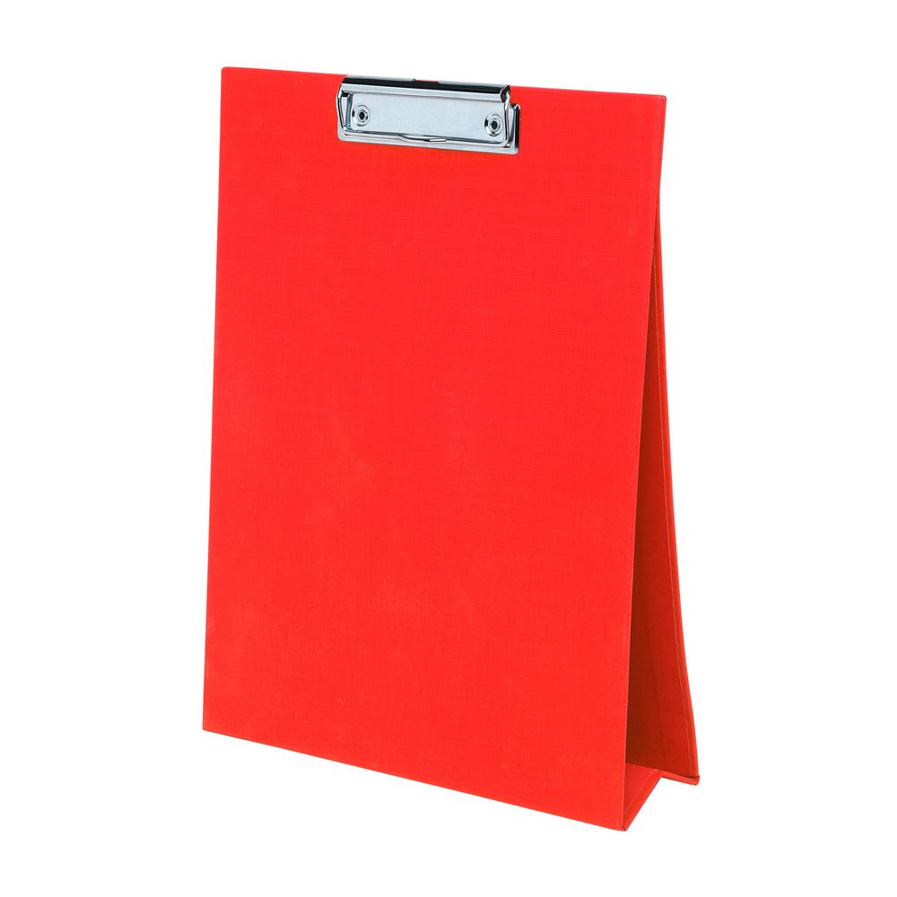 ColourHide My Stand Up Clipboard Whiteboard A4 Red