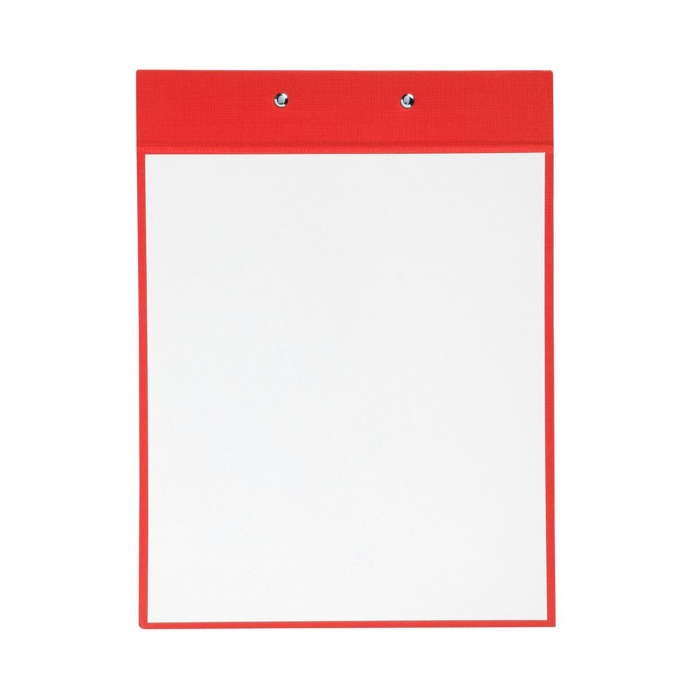 ColourHide My Stand Up Clipboard Whiteboard A4 Red