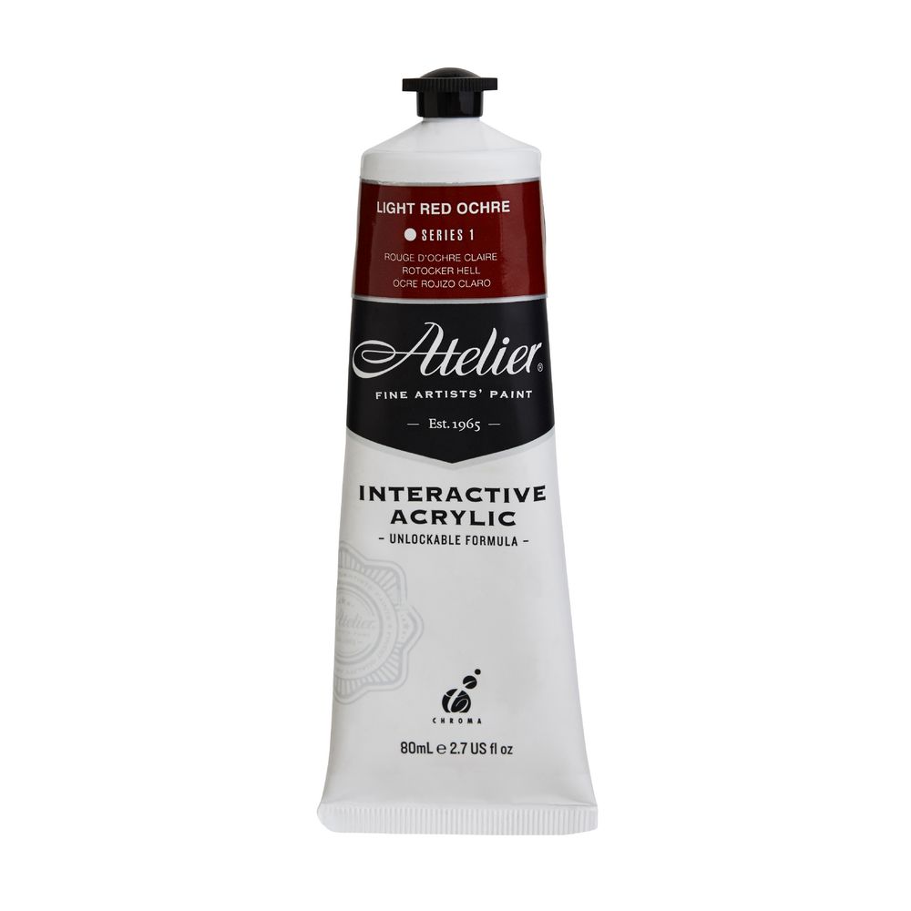 Atelier Interactive Artist Acrylic 80mL Light Red Ochre S1