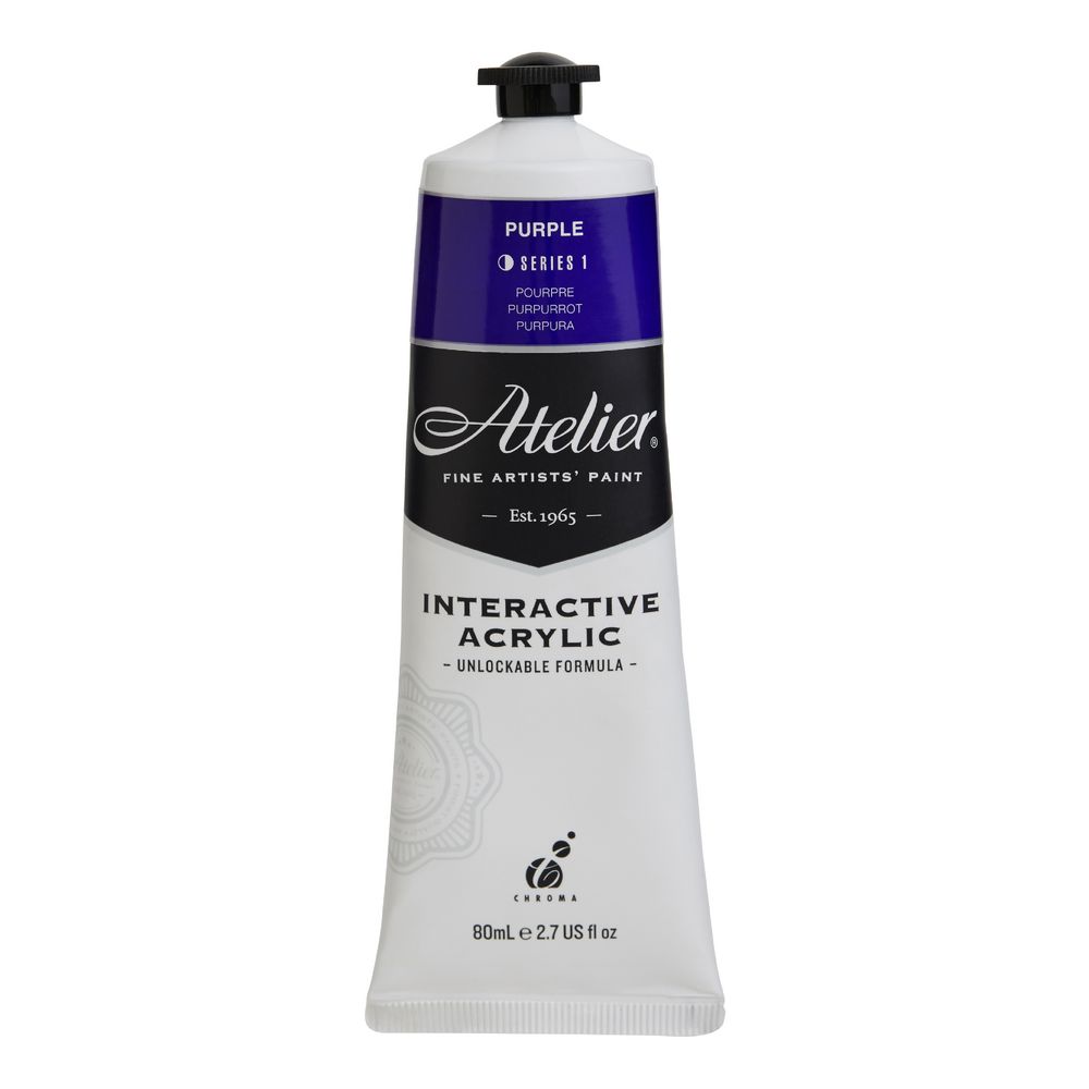 Atelier Interactive Artist Acrylic 80mL Purple S1