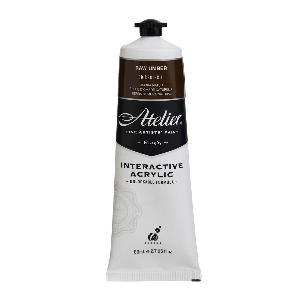 Atelier Interactive Artist Acrylic 80mL Raw Umber S1