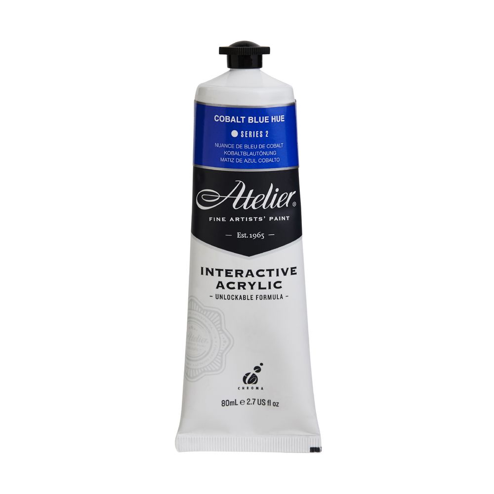 Atelier Interactive Artist Acrylic 80mL Cobalt Blue Hue S2