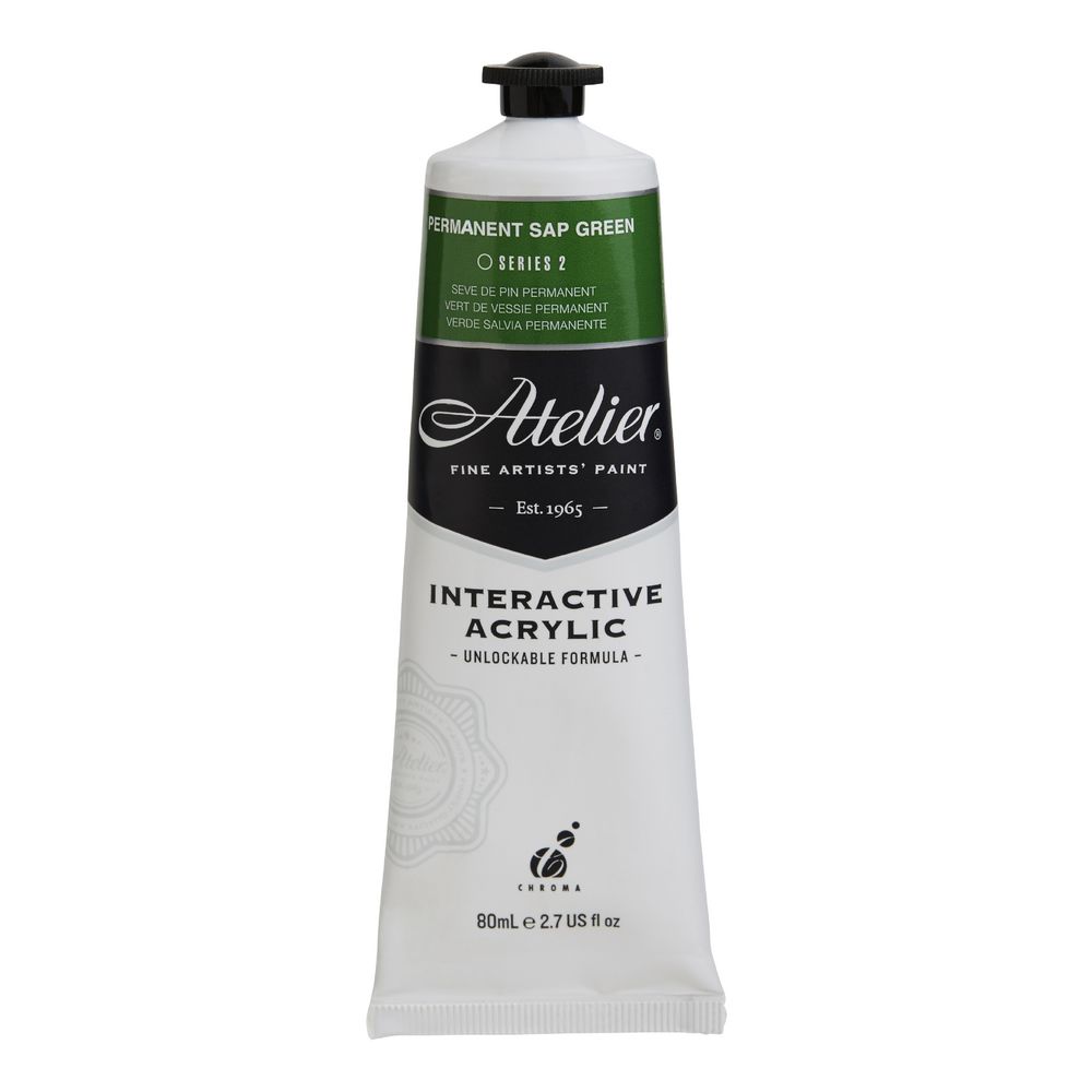 Atelier Interactive Artist Acrylic 80mL Perm Sap Green S2