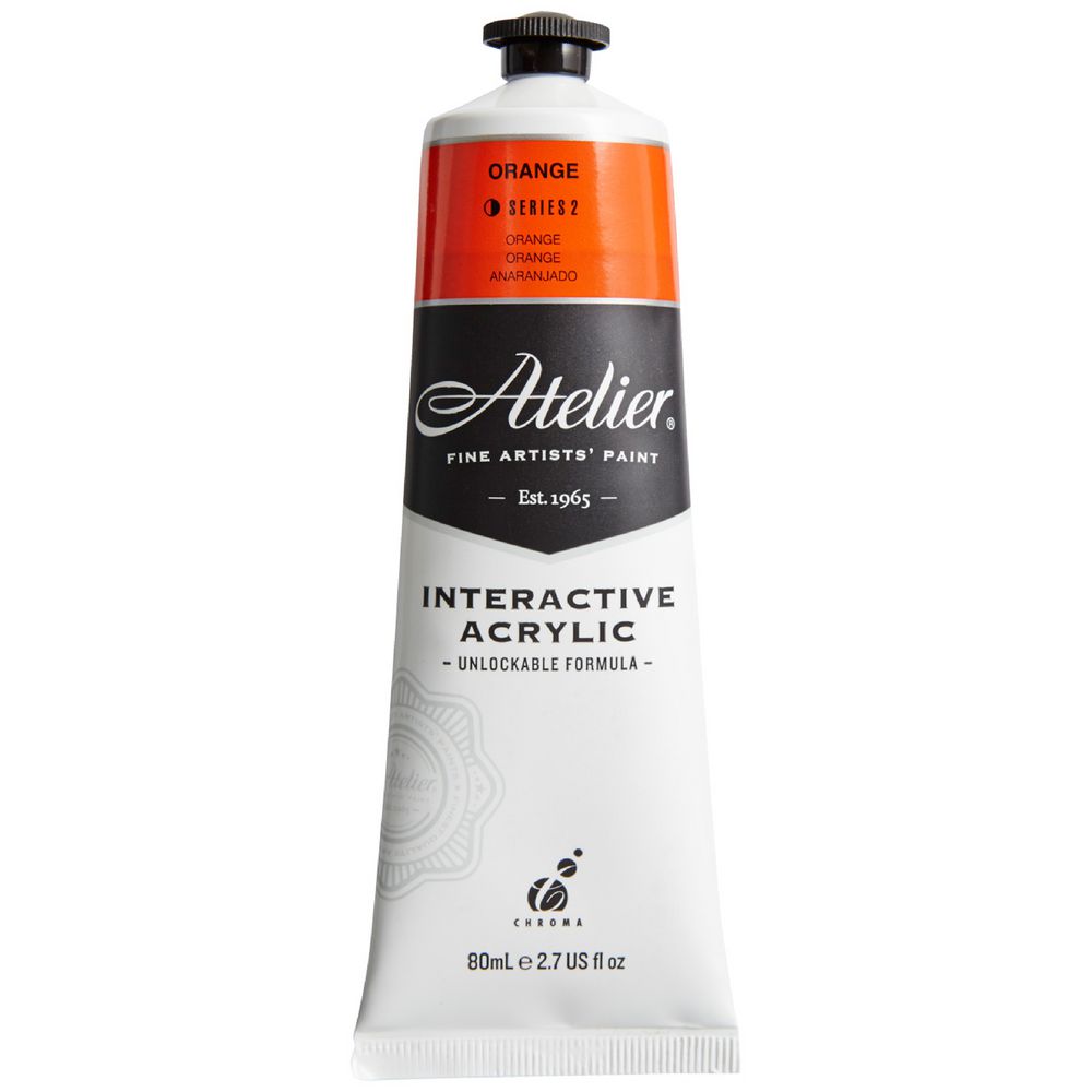Atelier Interactive Acrylic 80mL Transparent Perin Orange S2