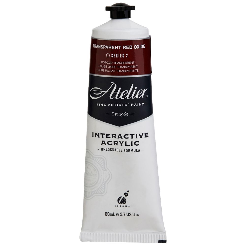 Atelier Interactive Artist Acrylic 80mL Transp Red Oxide S2