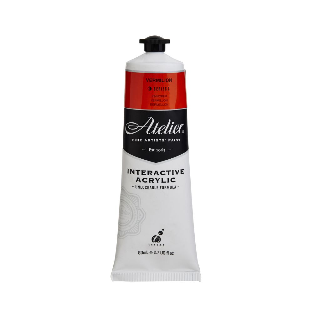 Atelier Interactive Artist Acrylic 80mL Vermilion S2