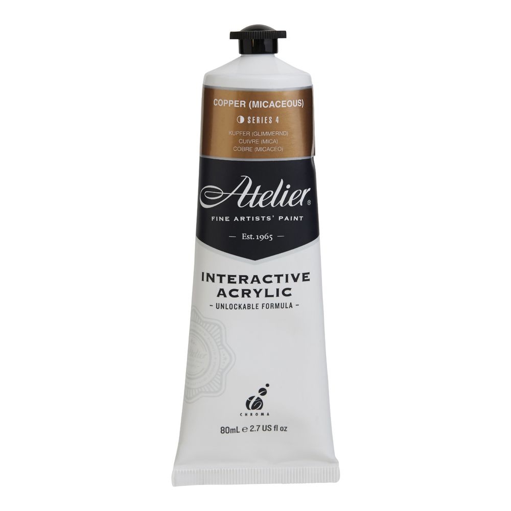 Atelier Interactive Artist Acrylic 80mL Copper S4