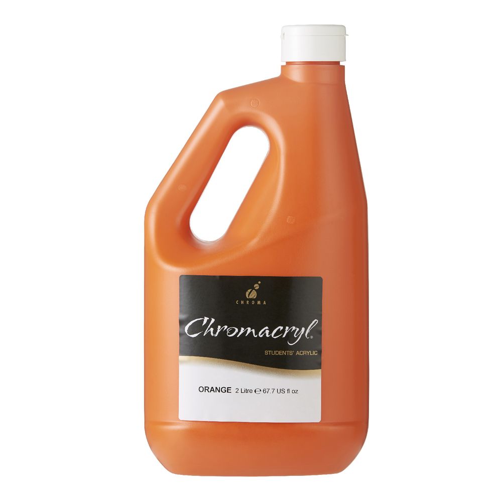 Chromacryl Premium Students Acrylic 2L Orange