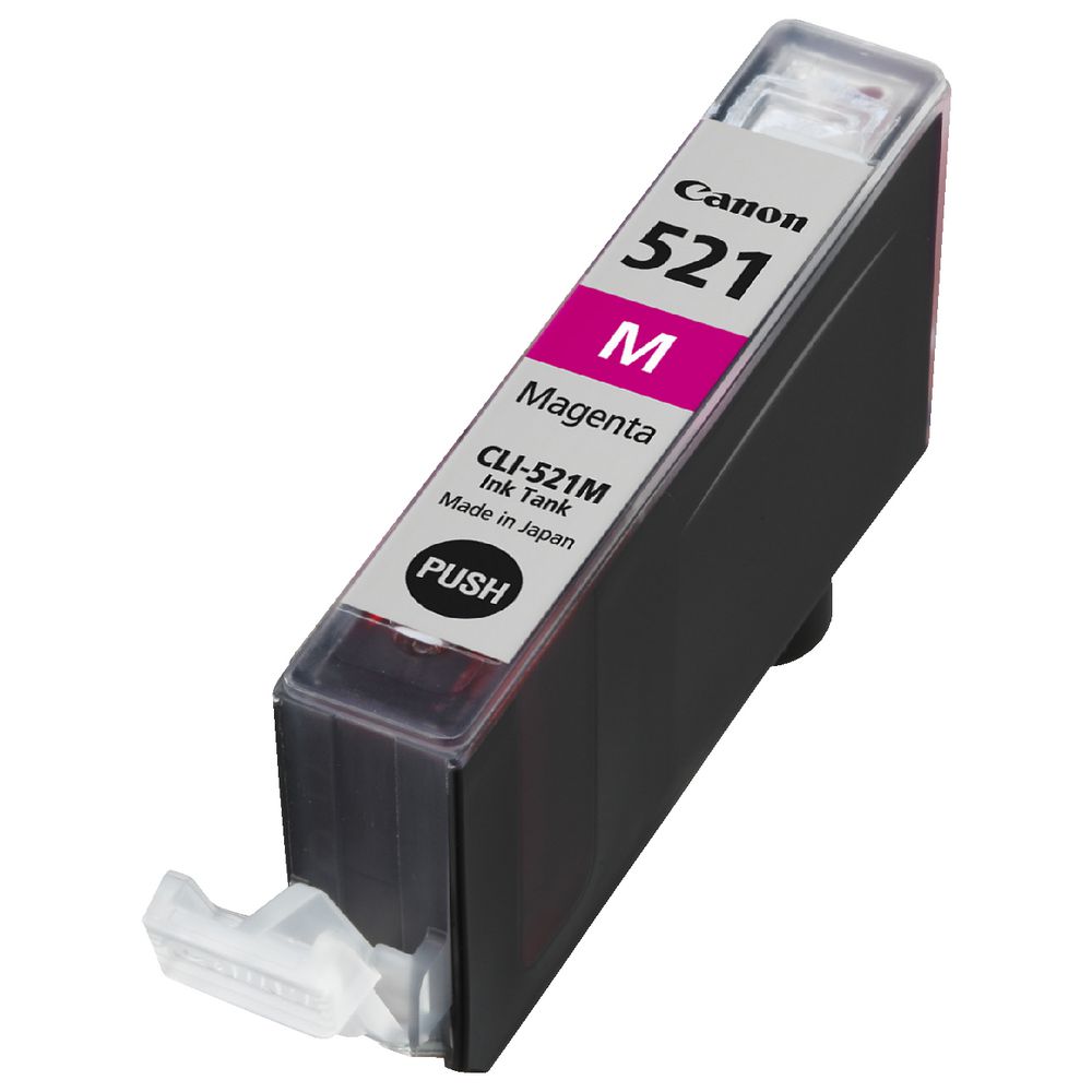 NEW Canon Printer Ink Cartridge C/M/Y/B & PGI520 Black x 2 Mega Ink