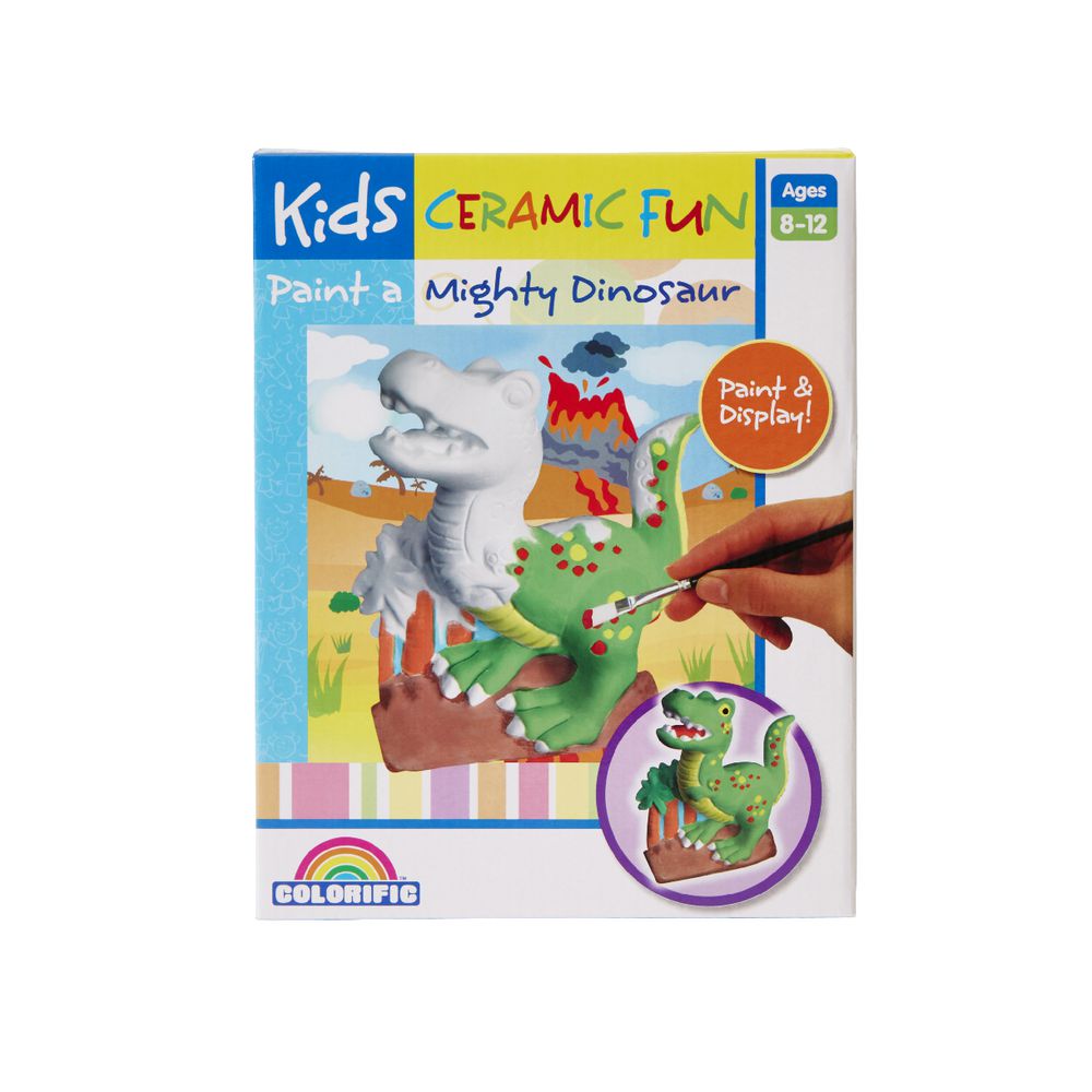 Colorific Ceramic Fun Paint a Dinosaur Kit