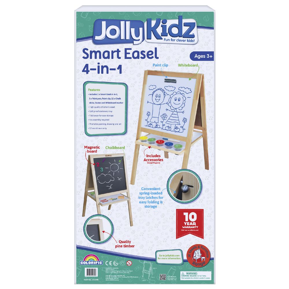 Jolly KidZ Smart 4 in 1 Easel