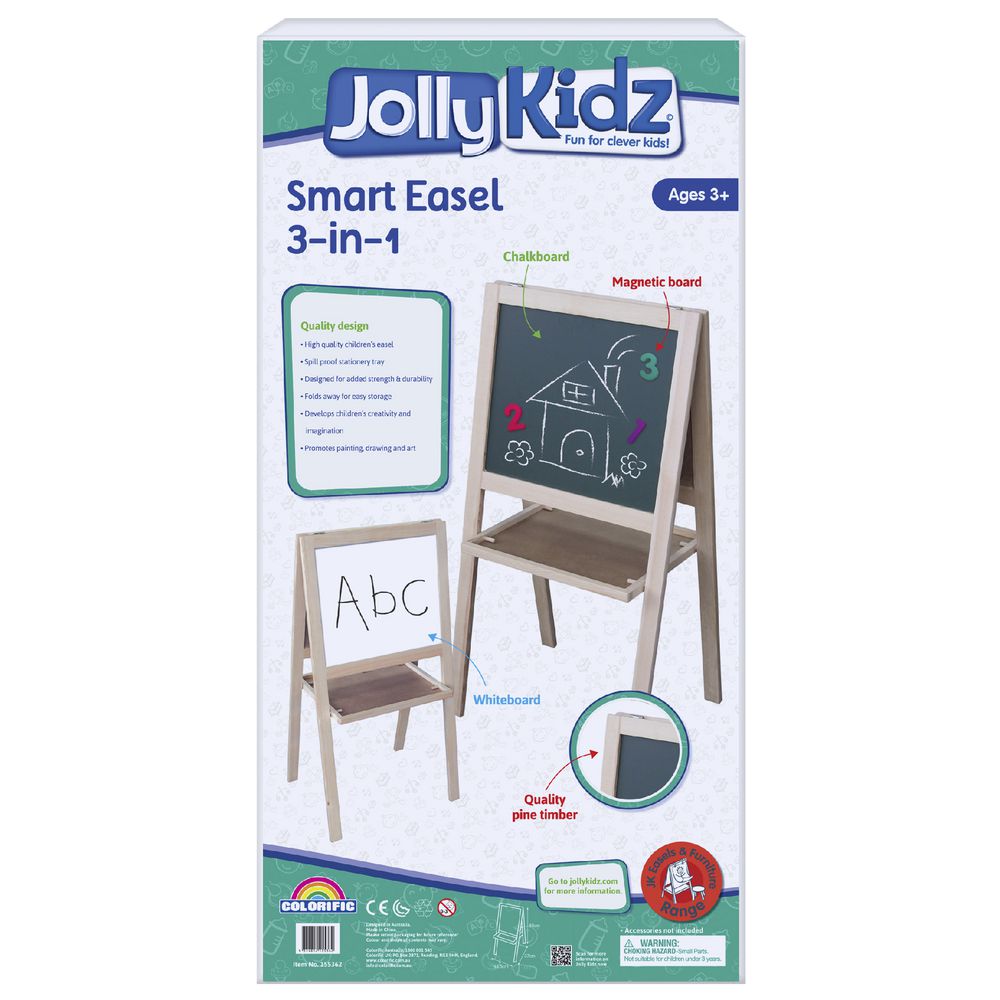 Jolly KidZ Smart 3 in 1 Easel
