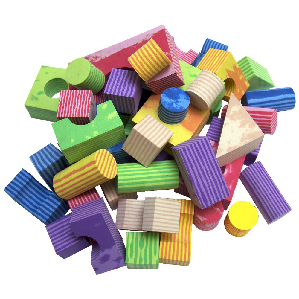 Jolly KidZ Play Blocks Assorted 50 Pack