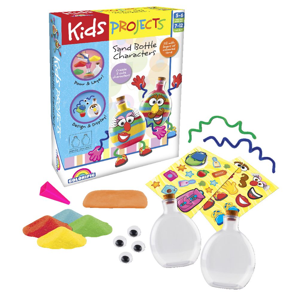 Kids Projects Sand Bottle Set