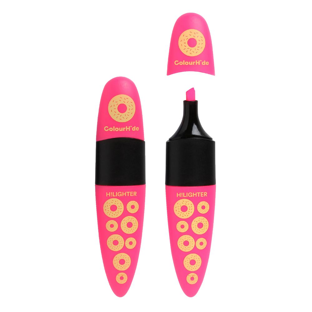 ColourHide Highlighter Quirky Donut Pink