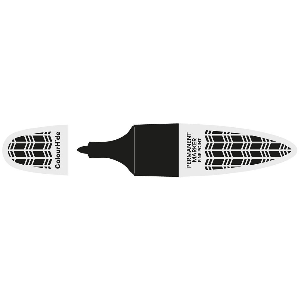 ColourHide Permanent Marker Black