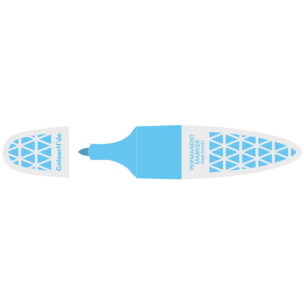 ColourHide Permanent Marker Light Blue