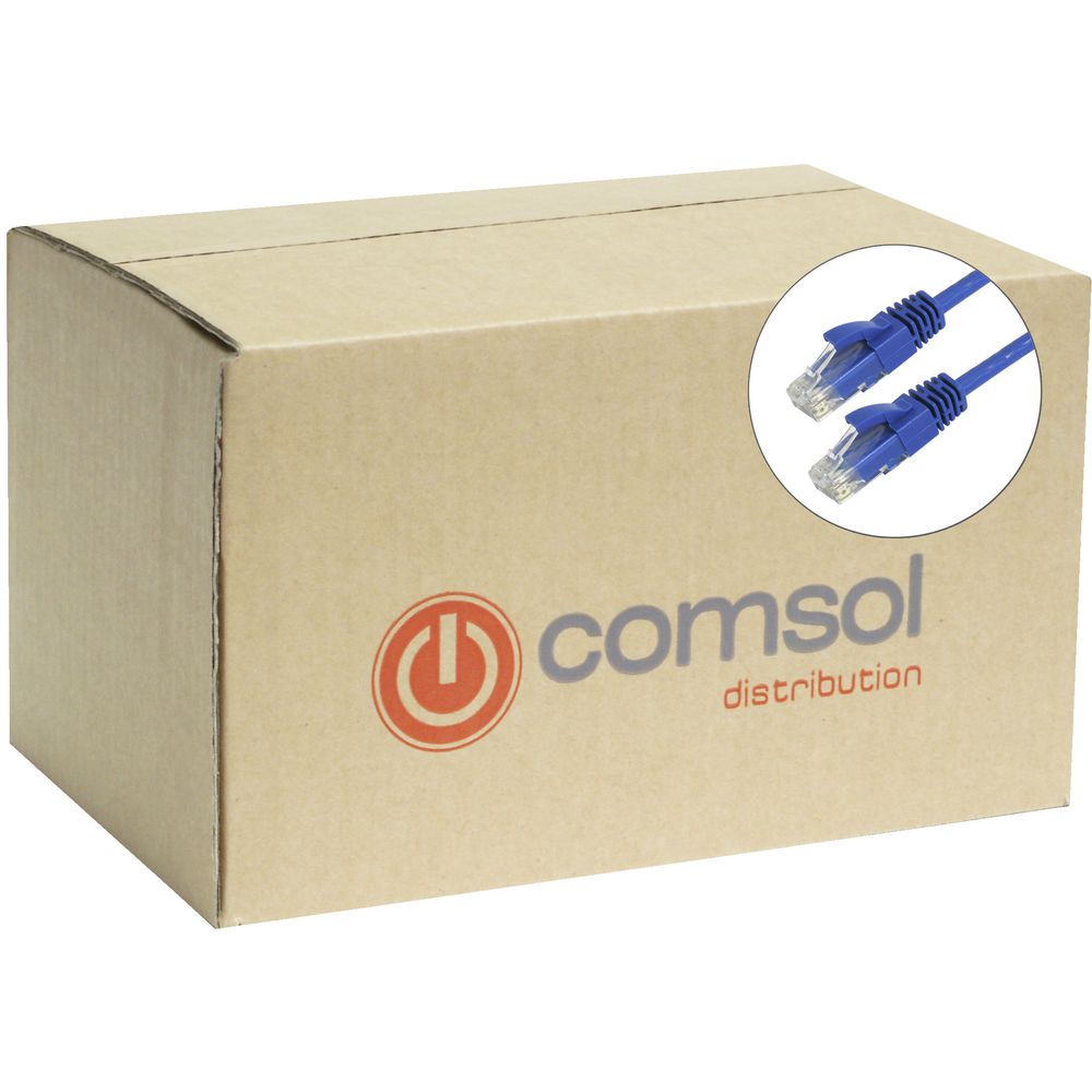 Comsol RJ45 Cat 5e Patch Cable 3m Blue 24 Pack